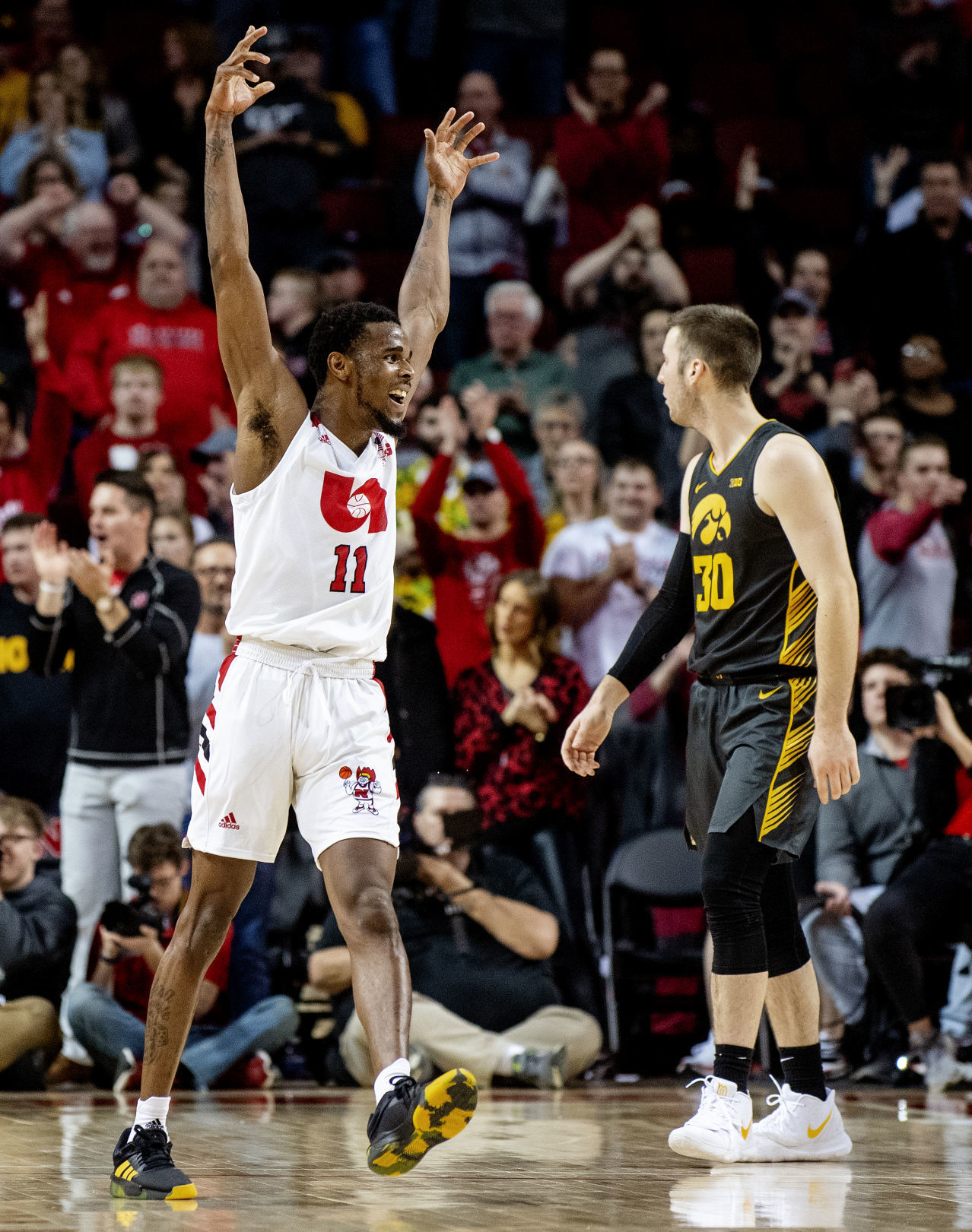 Iowa Nebraska Basketball